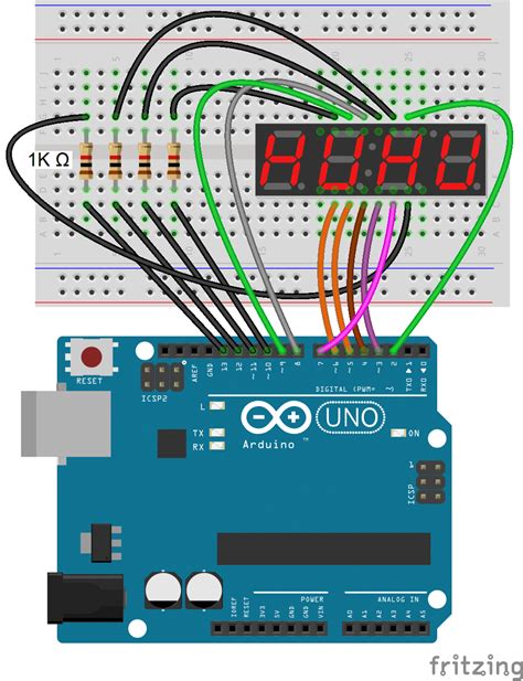How to Set up Seven Segment Displays on the Arduino.